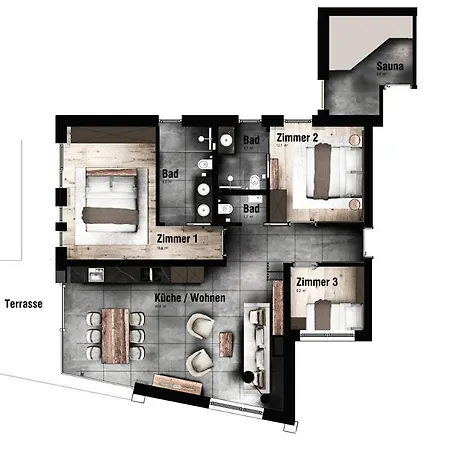 Luva Resorts Kappl - Chalet K-3